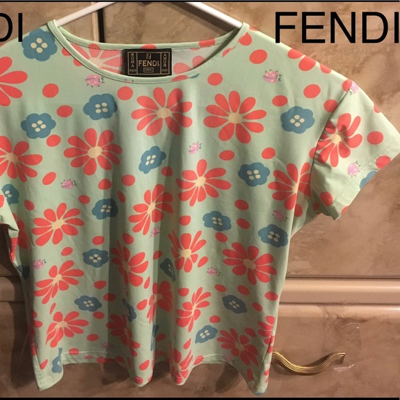 Fendi Tops - Fendi Floral Shirt